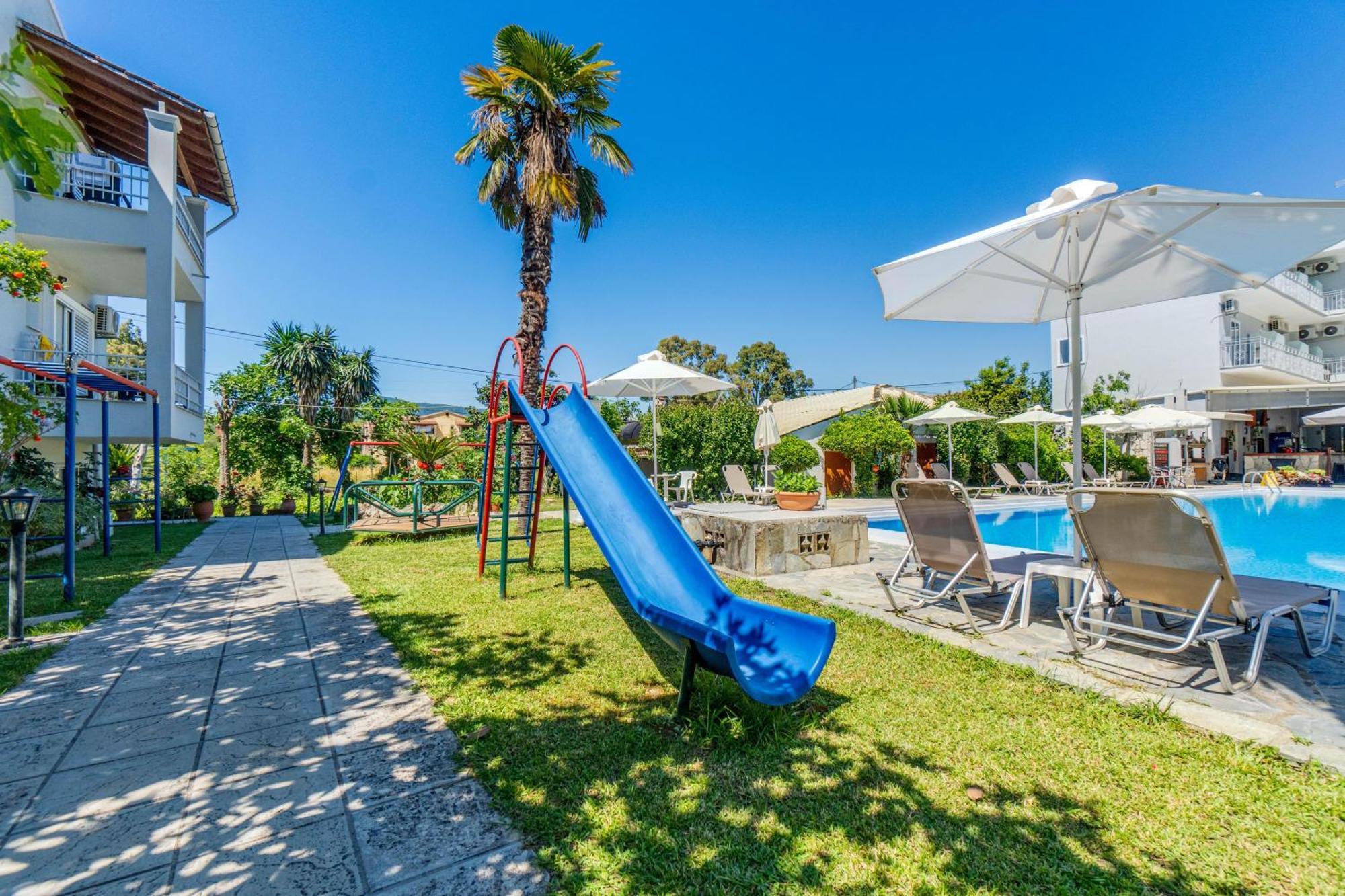 Angela Hotel & Apartments Gouvia Ngoại thất bức ảnh