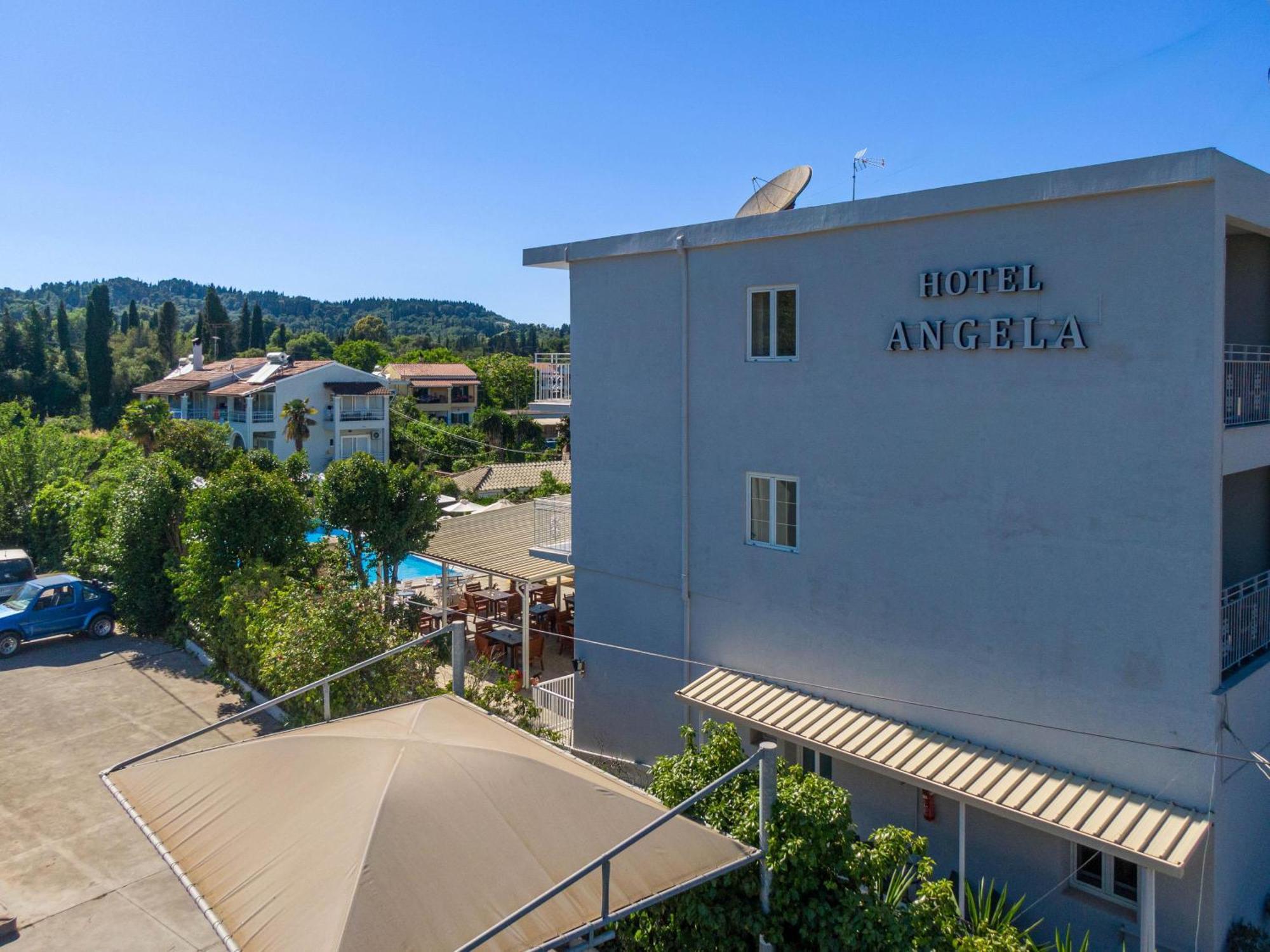 Angela Hotel & Apartments Gouvia Ngoại thất bức ảnh